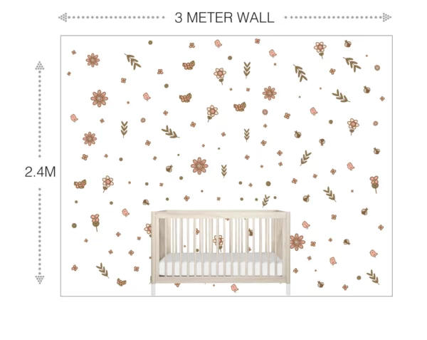 Cottagecore Background Wall Decal
