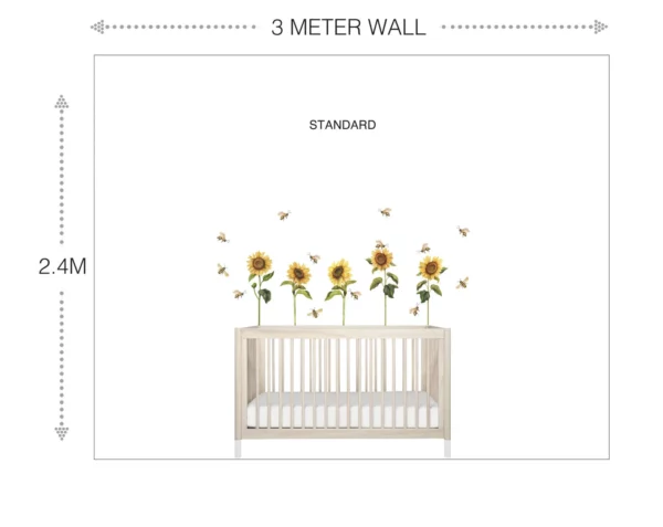 Sunflower Wall Decals