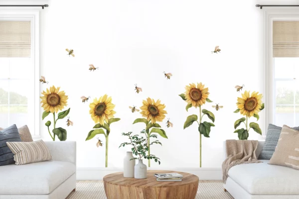 Sunflower Wall Decals