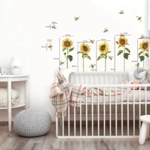 Sunflower Wall Decals