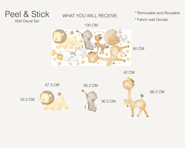 Safari Paradise Wall Decal
