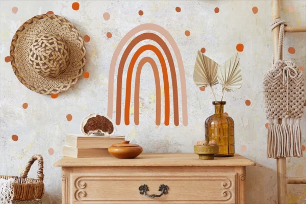 Boho Rainbow Wall Decals