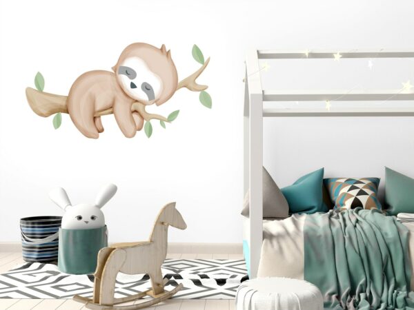 Sloth in the Tree Wall Decals