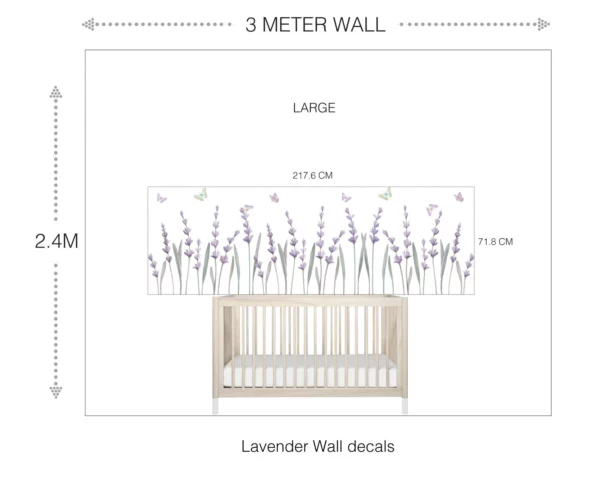 Lavender Wall Decal