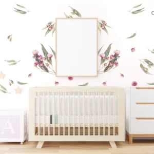Flowering Gum Tree Wall Stickers - Comfort Pack