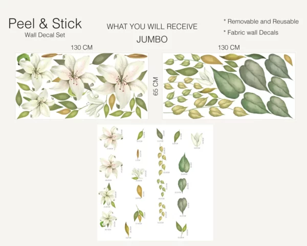 Lily Wall Decals