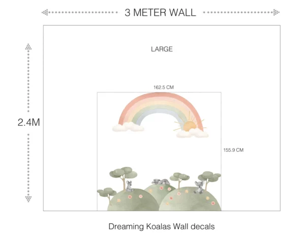 Dreaming Koalas Wall Decals
