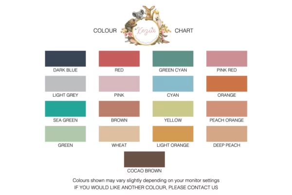 Desert Cactus Decal Set with Custom Names