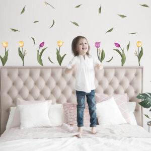 Tulip Flowers Wall Decals