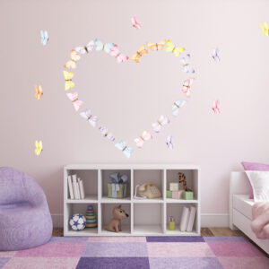Watercolor Butterflies Wall Decals